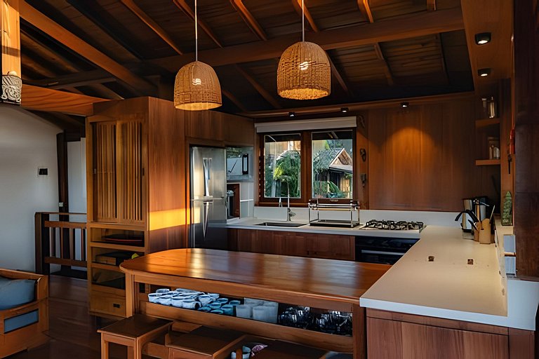 Buda da Lagoa 1 - Vista para o mar - Praia do rosa