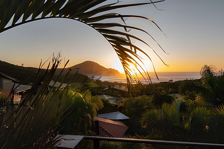 Buda da Lagoa 1, Vista al mar a 90m Praia do Rosa
