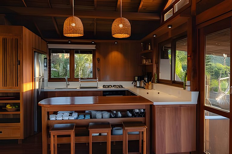 Buda da Lagoa 1, 90m from the sea Praia do Rosa