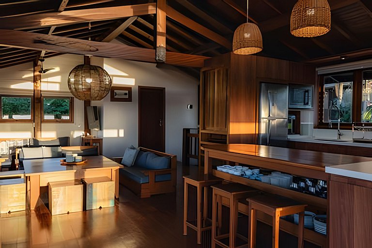 Buda da Lagoa 1, 90m from the sea Praia do Rosa