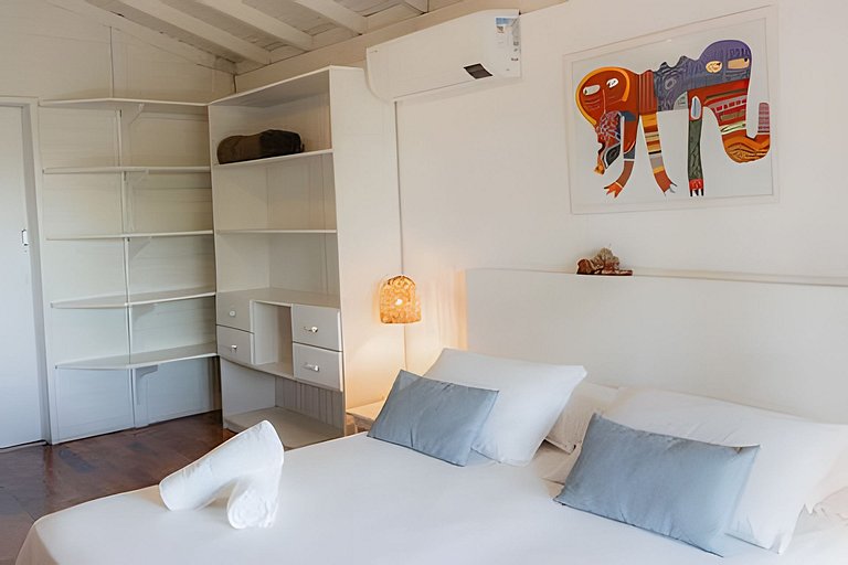 Buda da Lagoa 1, Vista al mar a 90m Praia do Rosa