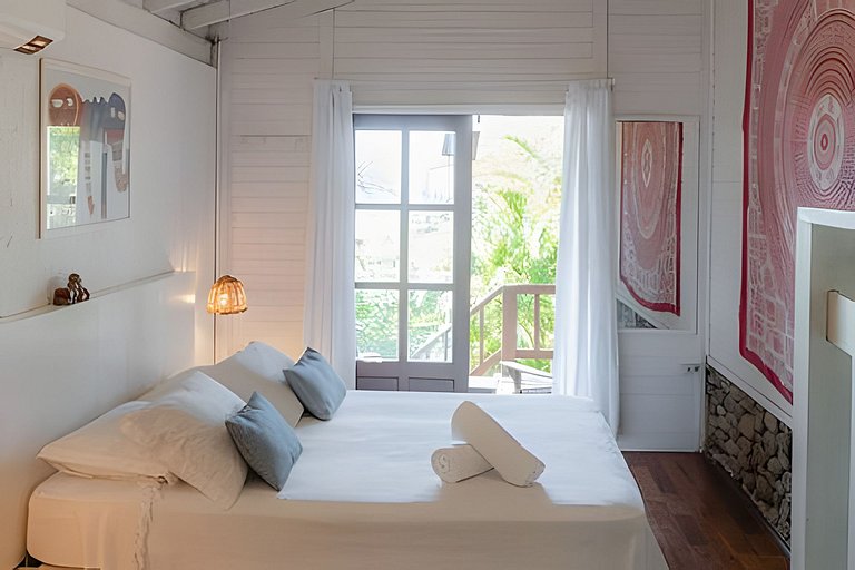 Buda da Lagoa 1 - Vista para o mar - Praia do rosa