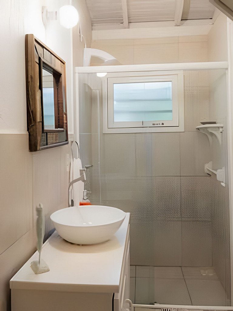 Buda da Lagoa 1, Vista al mar a 90m Praia do Rosa