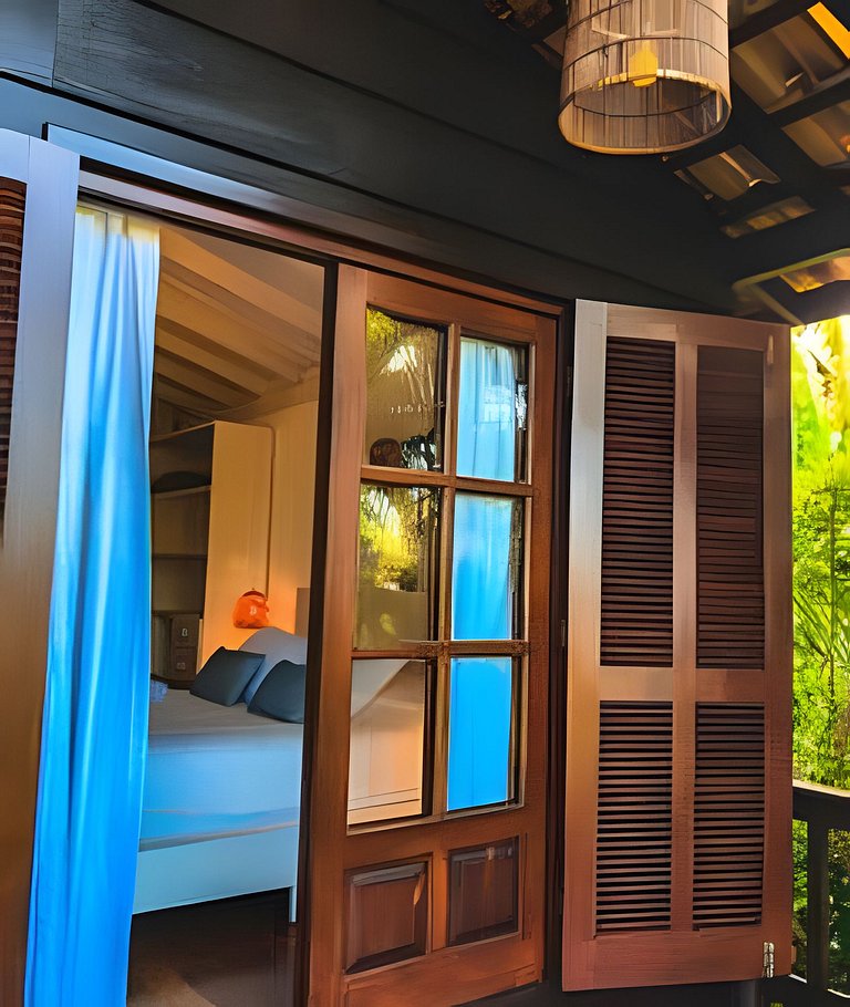 Buda da Lagoa 1, Vista al mar a 90m Praia do Rosa