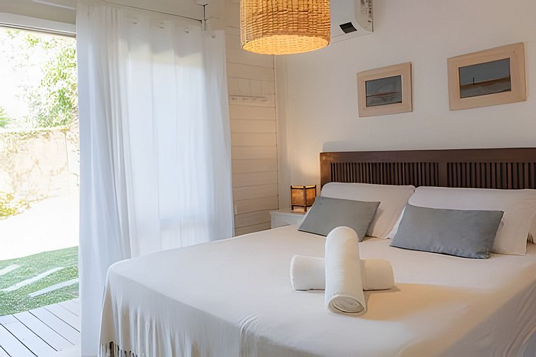 Buda da Lagoa 1, Vista al mar a 90m Praia do Rosa