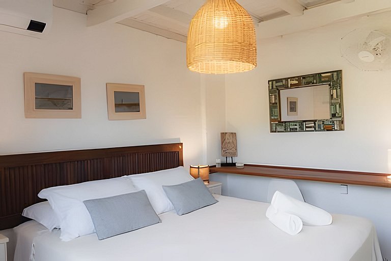 Buda da Lagoa 1, Vista al mar a 90m Praia do Rosa