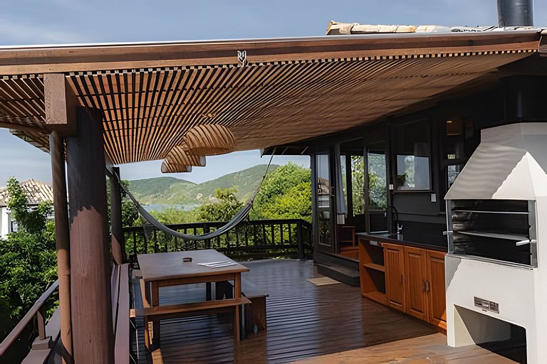 Buda da Lagoa 1 - Vista para o mar - Praia do rosa