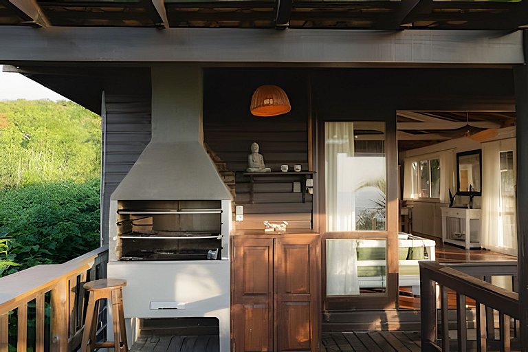 Buda da Lagoa 2 - Vista para o mar - Praia do rosa