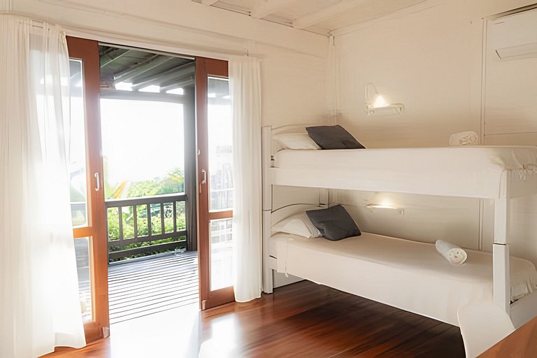 Buda da Lagoa 2, Vista al mar a 90m Praia do Rosa