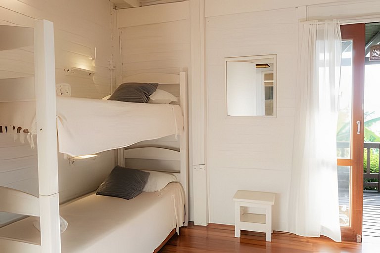 Buda da Lagoa 2, Vista al mar a 90m Praia do Rosa